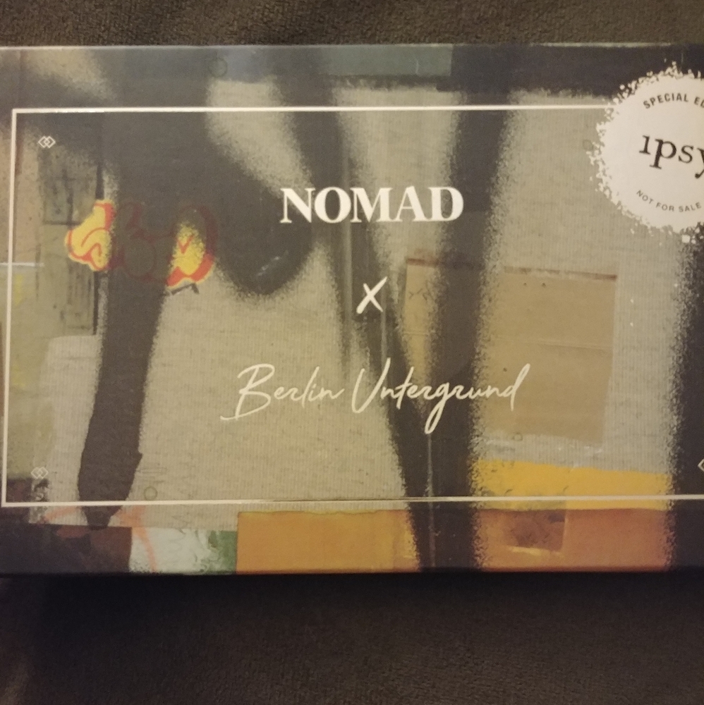 NIB NOMAD x Berlin Underground Palette (Ipsy)
